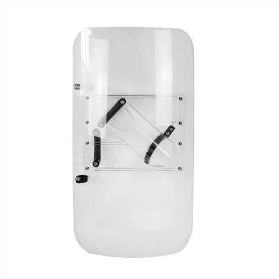 Brazilský transparentní policejní štít proti nepokojům